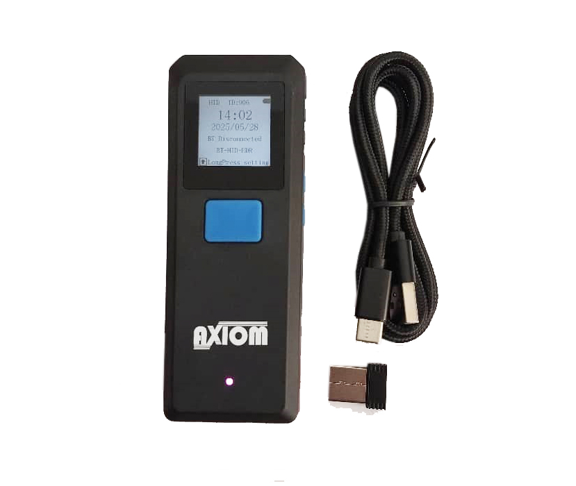 بارکد اسکنر بیسیم دو بعدی دارای صفحه نمایش برند AXIOM مدل CS 6290 - تصویر 2